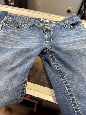 Rock 47 Women's Light Blue Boot Cut Jeans